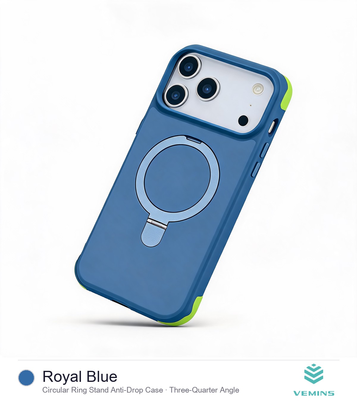 LiangYing Circular Ring Stand Anti-Drop Case