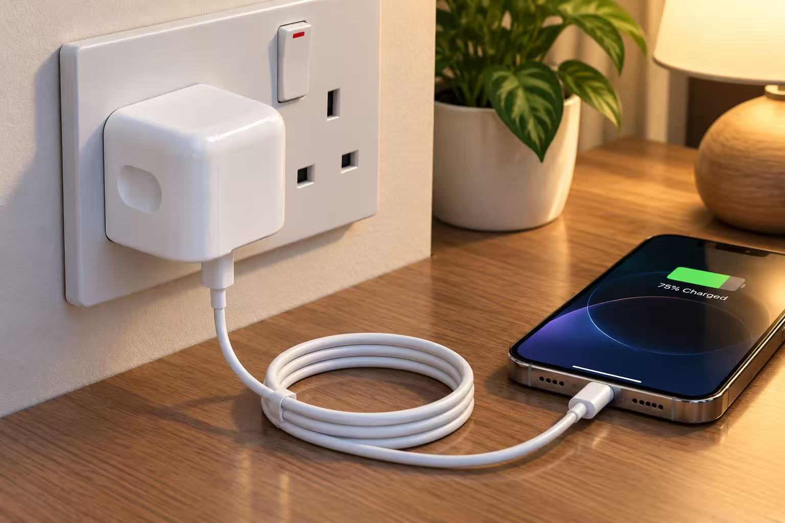 A2305 20W USB-C Power Adapter — UK Plug