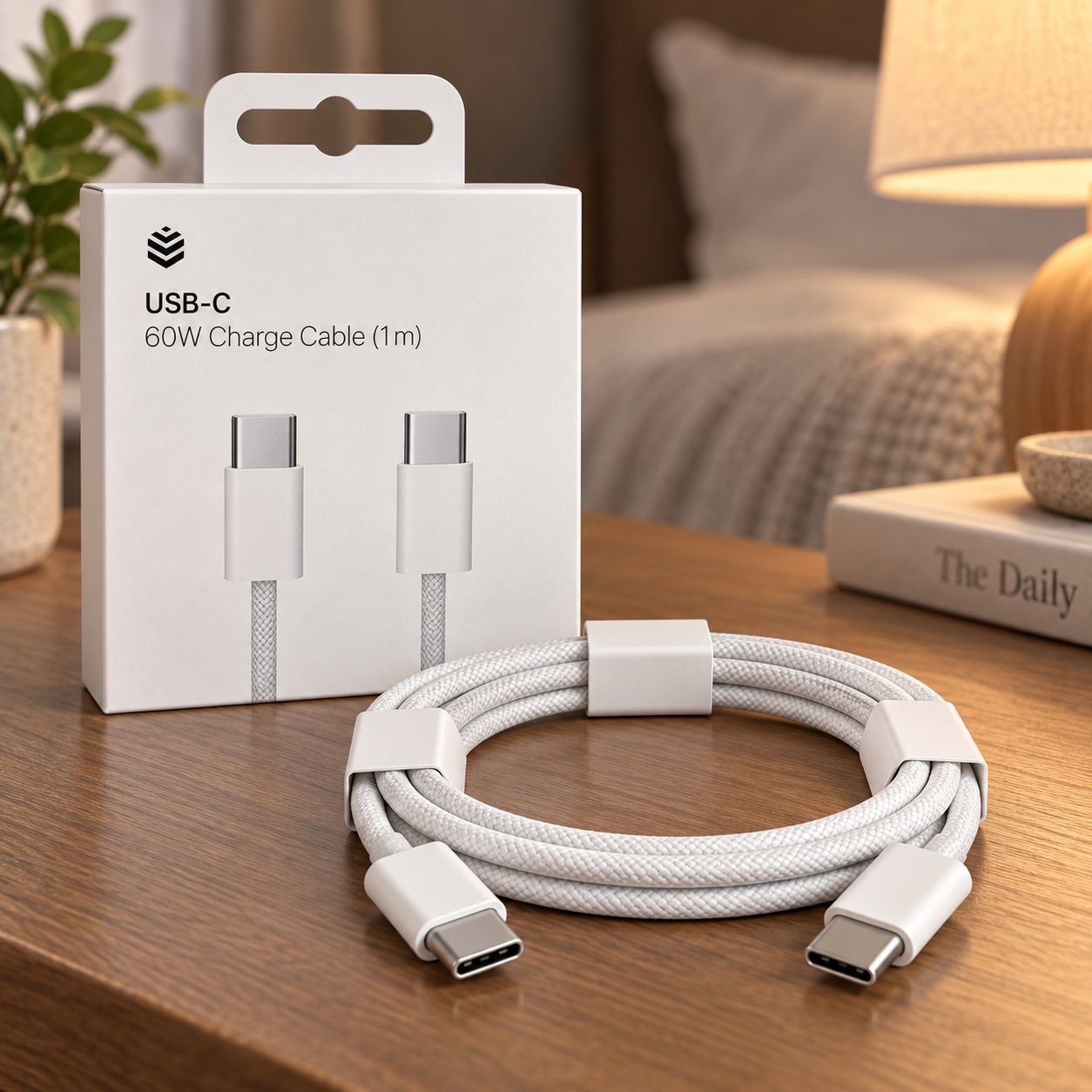 USB-C to USB-C 60W Charge Cable (1m)