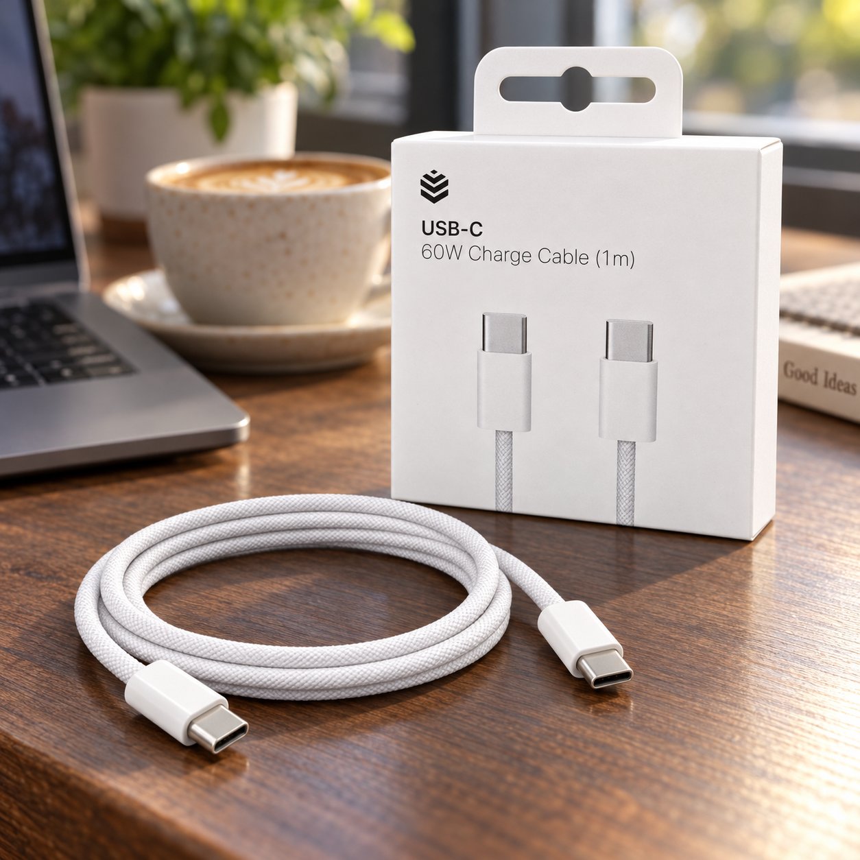 USB-C to USB-C 60W Charge Cable (1m)