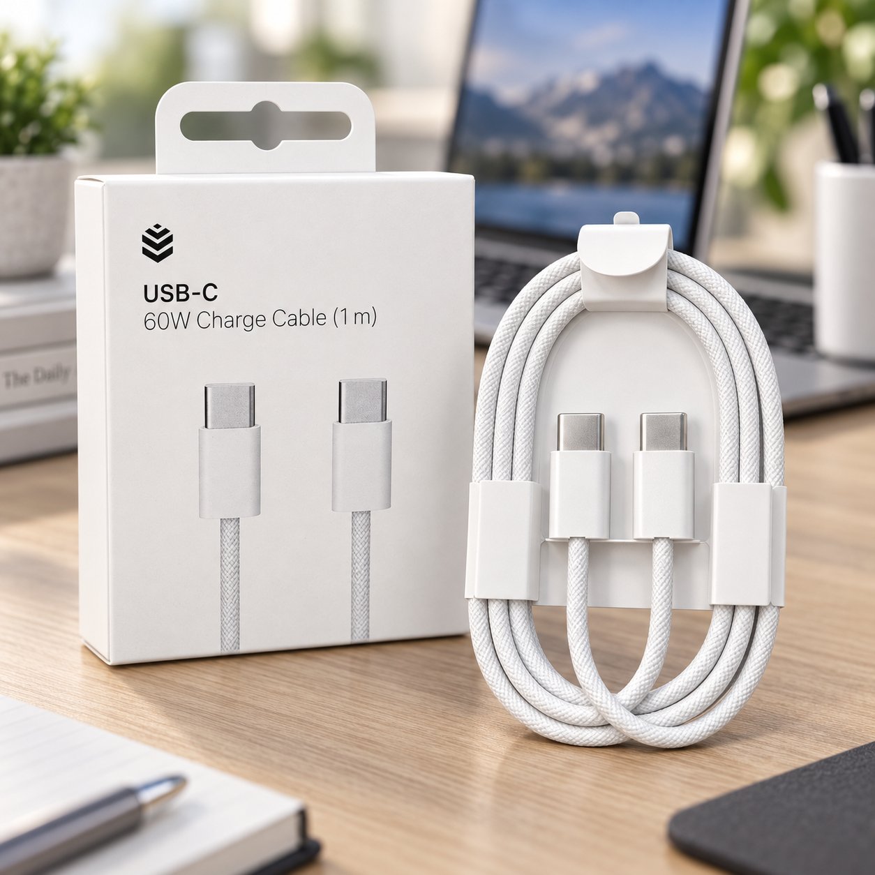 USB-C to USB-C 60W Charge Cable (1m)