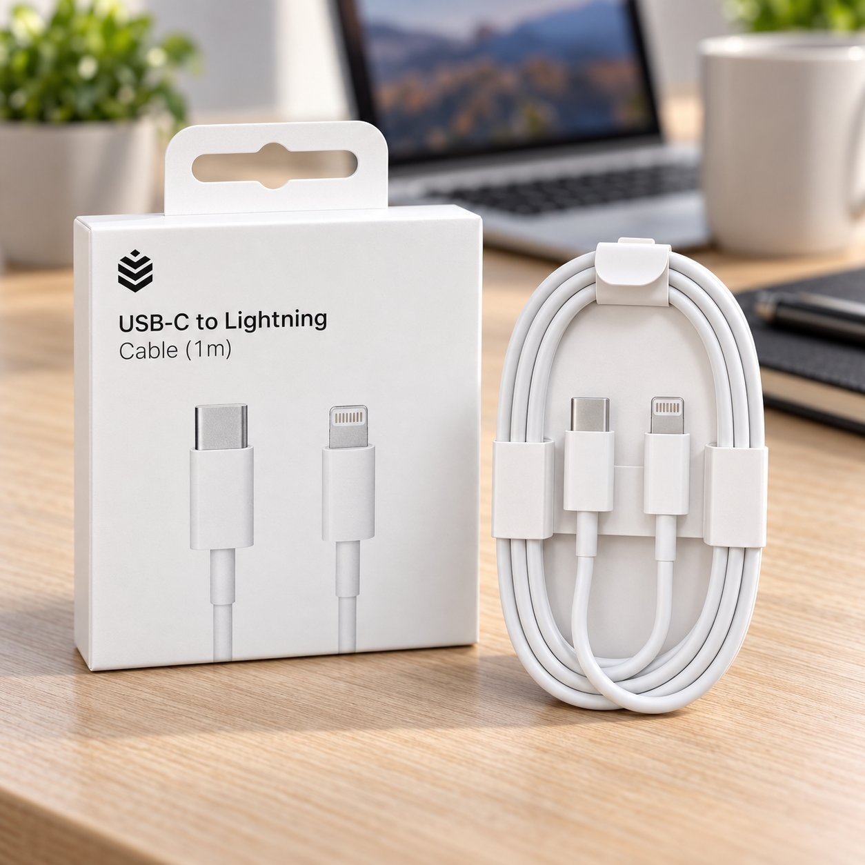 VEMINS USB-C to Lightning Fast Charge Cable (1m)