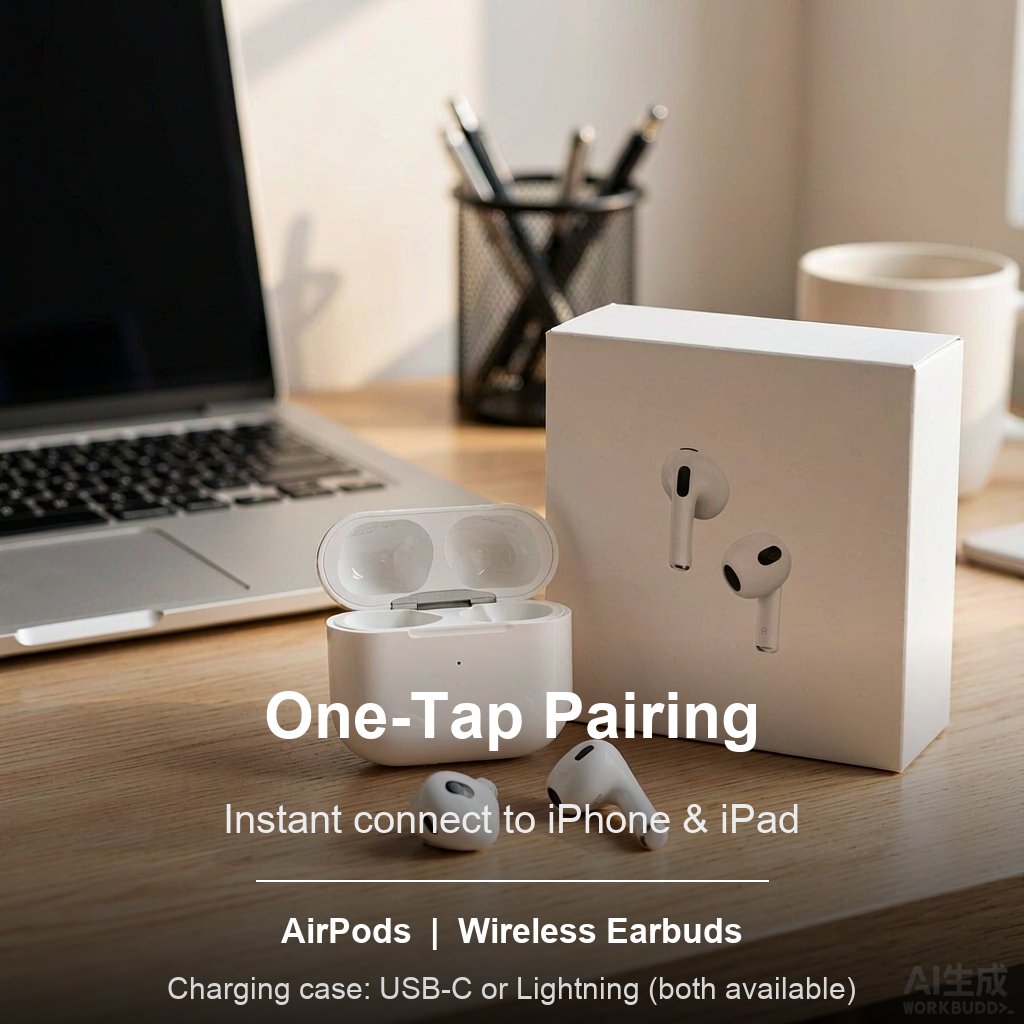 VEMINS AirPods | Wireless Earbuds