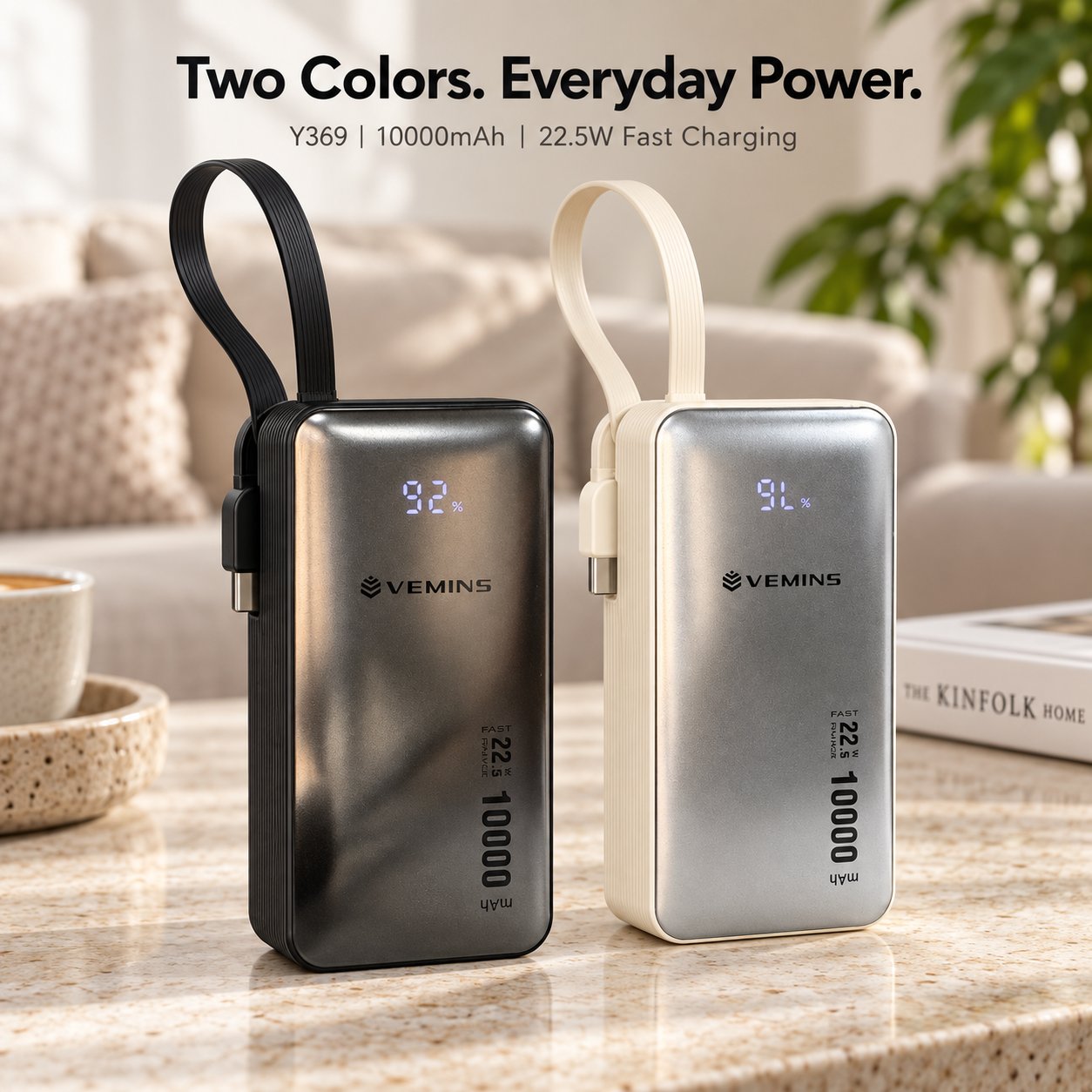Y369 10000mAh Mini Power Bank