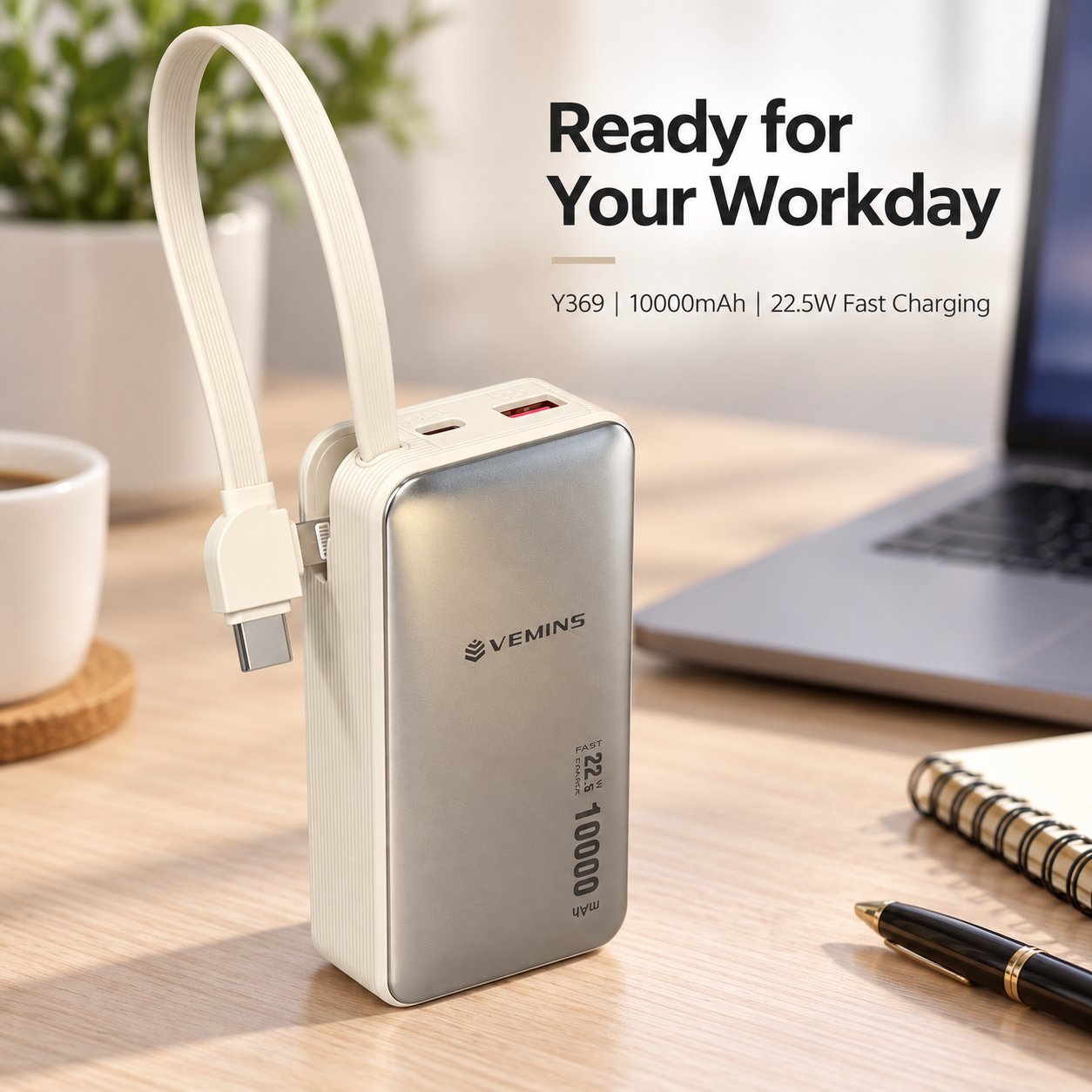 Y369 10000mAh Mini Power Bank